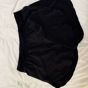 Black Lululemon Fast and Free Short